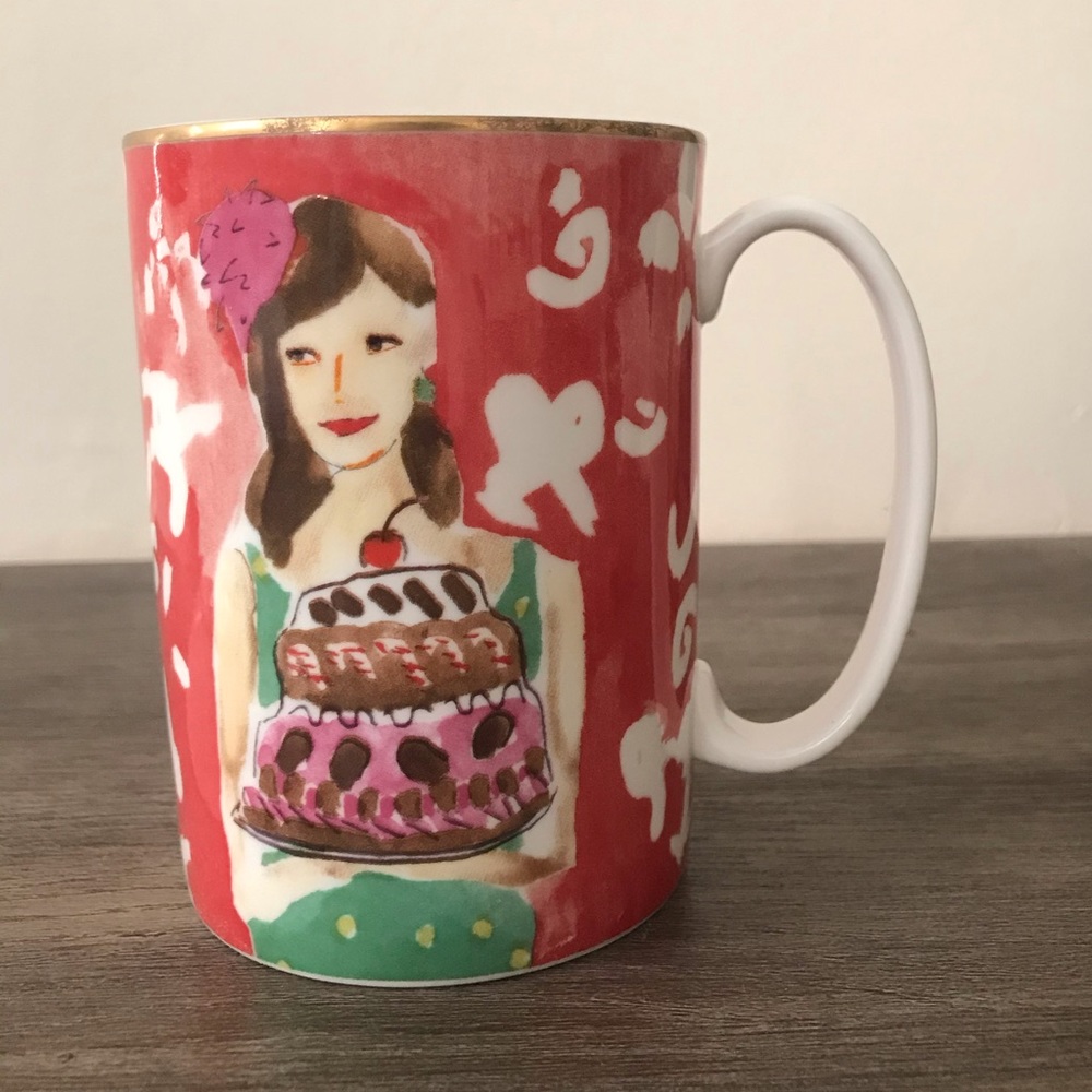 COPY - Kate Spade Illustrated Collection Mug